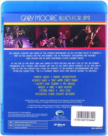 Gary Moore: Blues For Jimi [Blu-Ray]