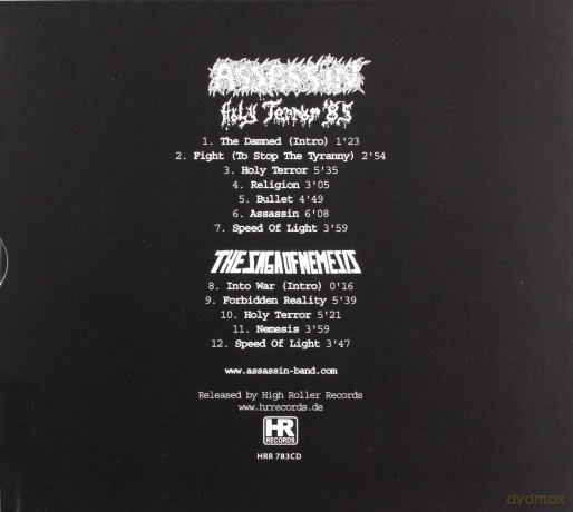 Assassin: Holy Terror The Saga of Nemesis [CD]