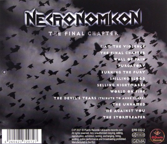 Necronomicon: The Final Chapter [CD]