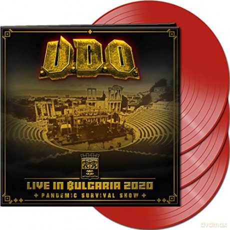 U.D.O.: Live in Bulgaria 2020 Pandemic Survival Show (Red) [3xWinyl]