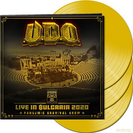 U.D.O.: Live in Bulgaria 2020 Pandemic Survival Show (Yellow) [3xWinyl]