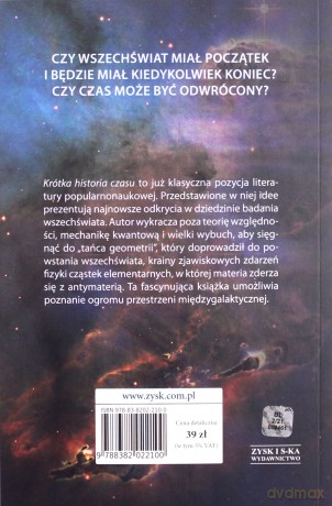 Krótka historia czasu - Stephen Hawking [KSIĄŻKA]
