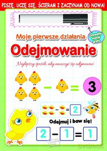 Moje pierwsze działania Odejmowanie [KSIĄŻKA]