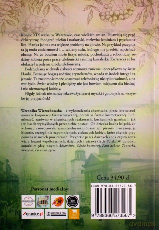 Telefonistka z ulicy Próżnej - Weronika Wierzchowska [KSIĄŻKA]