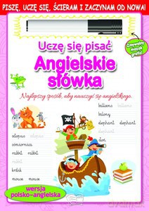 Uczę się pisać. Angielskie słówka [KSIĄŻKA]