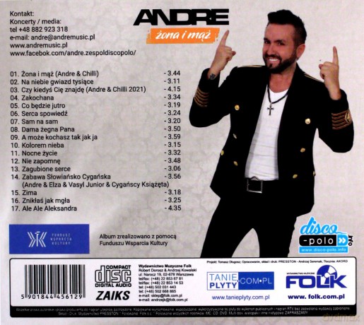 Andre: Żona i mąż [CD]