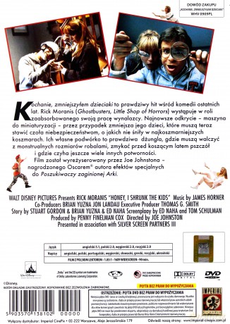 Kochanie zmniejszyłem dzieciaki (Disney) [DVD]