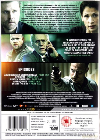 Arne Dahl: Season 2 [4DVD]