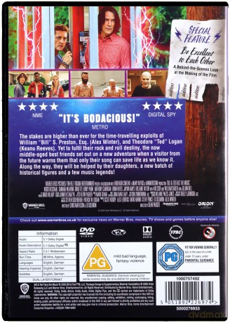 Bill & Ted Face the Music (Bill i Ted ratują wszechświat) [DVD]