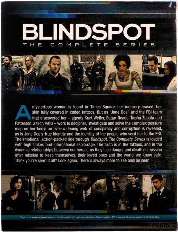 Blindspot: Season 1-5 (Blindspot: Mapa zbrodni) [21DVD]