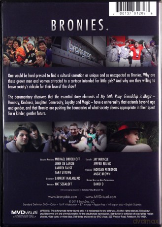 Bronies - The Extremely Unexpected Adult Fans of My Little Pony [DVD]