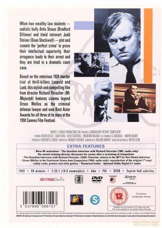 Compulsion (Bez emocji) [DVD]