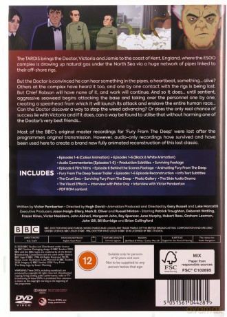 Doctor Who: Fury from the Deep [3DVD]