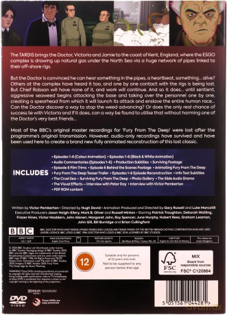Doctor Who: Fury from the Deep [3DVD]