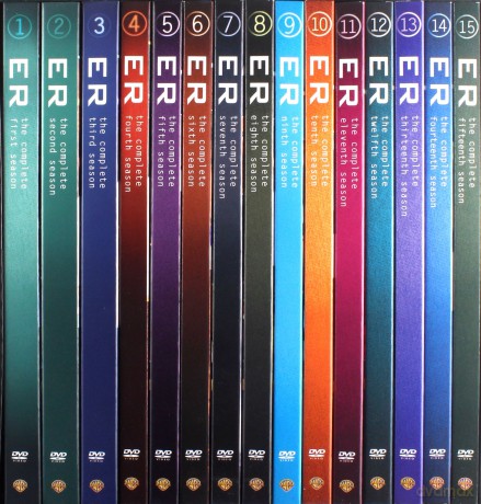 ER: Season 1-15 (Ostry dyżur) [93DVD]