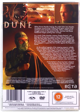 Frank Herbert's Dune (Diuna ) [DVD]