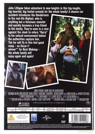 Harry And The Hendersons (Harry i Hendersonowie) [DVD]