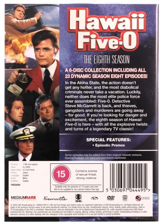 Hawaii Five-0: Season 8 (Hawaii 5.0) [6DVD]