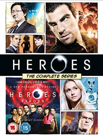 Heroes: Season 1-4 / Heroes Reborn (Herosi / Herosi: Odrodzenie) [27DVD]