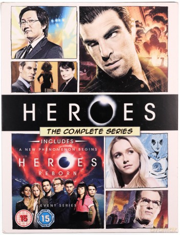 Heroes: Season 1-4 / Heroes Reborn (Herosi / Herosi: Odrodzenie) [27DVD]