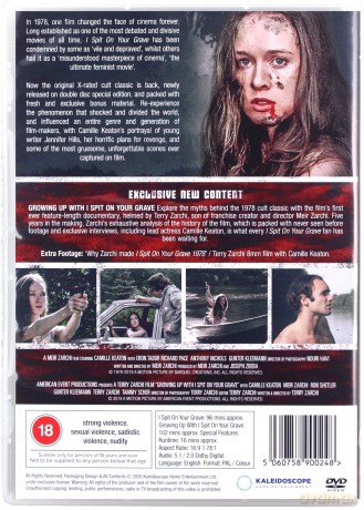 I Spit On Your Grave (Pluje na twój grób) [2DVD]