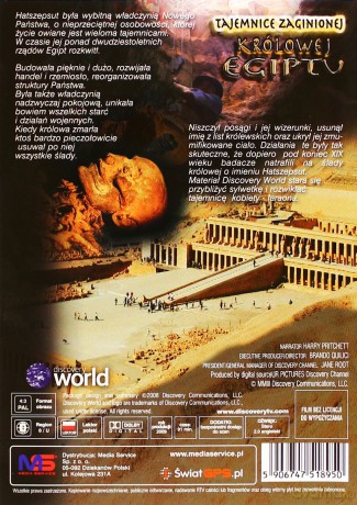 Discovery World: Tajemnice Zaginionej Królowej Egiptu [DVD]