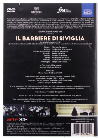 Gioachino Rossini: Il Barbiere Di Siviglia: Theatre Des Champs-Elysees [DVD]