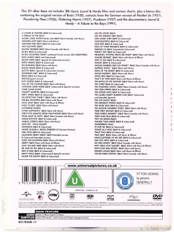 Laurel & Hardy: The Collection [21DVD]