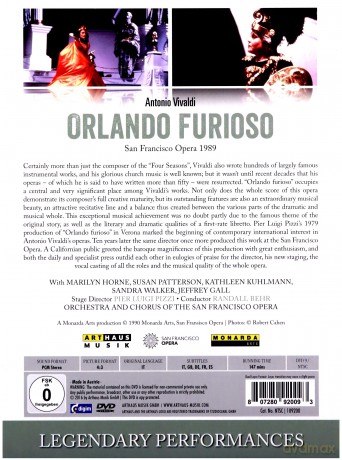 Orlando Furioso: San Francisco Opera House [DVD]
