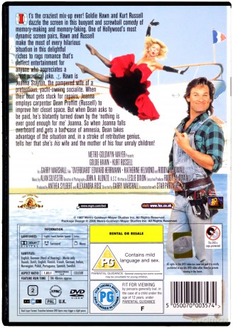 Za burtą (Overboard) [DVD]