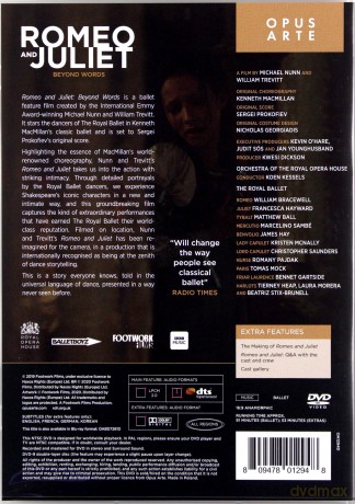 Romeo and Juliet: Beyond Words (Romeo i Julia: Poza słowami) [DVD]