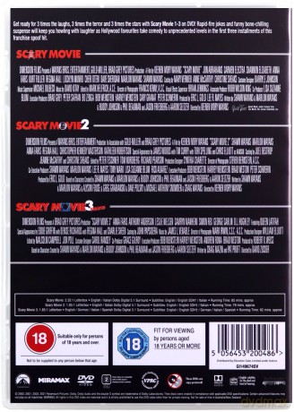 Scary Movie 1-3 (Straszny film 1-3) [DVD]