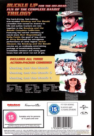 Smokey and the Bandit 1-3 (Mistrz kierownicy ucieka 1-3) [3DVD]