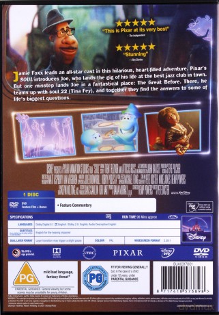 Soul (Co w duszy gra) [DVD]