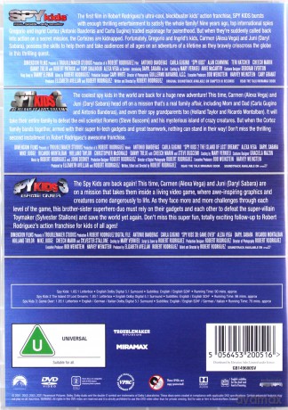 Spy Kids 1-3 (Mali agenci) [DVD]