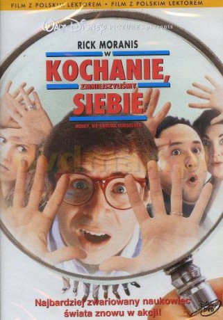 Kochanie zmniejszyliśmy siebie (polski lektor) (Disney) [DVD]