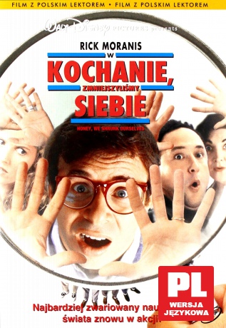 Kochanie zmniejszyliśmy siebie (polski lektor) (Disney) [DVD]