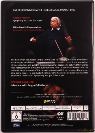 Anton Bruckner: Symphony No. 4 [DVD]