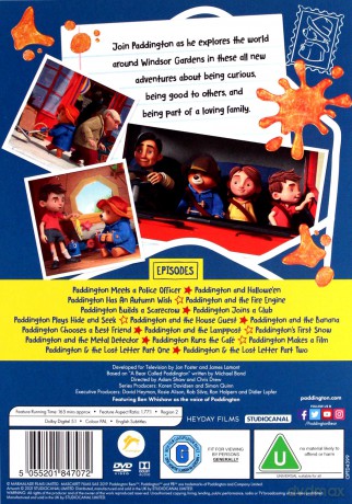 The Adventures Of Paddington: Paddington and The Fire Engine & Other Episodes [DVD]