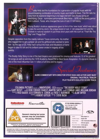The Buddy Holly Story (Opowieść o Buddym Hollym) [DVD]
