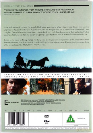 The Europeans (Europejczycy) [DVD]