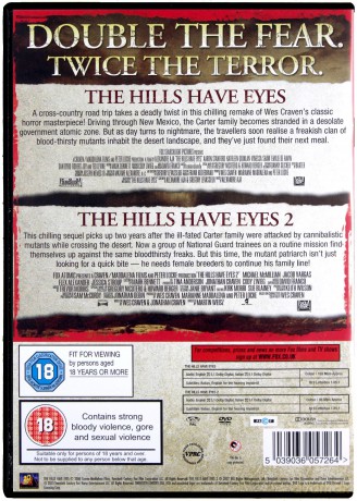 The Hills Have Eyes 1-2 (Wzgórza mają oczy 1-2) [DVD]