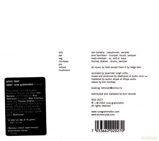 Food: Veggie [CD]