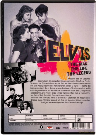 Elvis: The Man, the Life, the Legend [DVD]