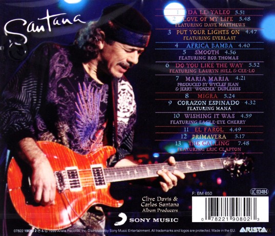 Santana: Supernatural [CD]