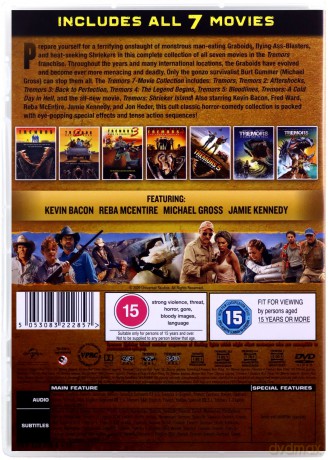 Tremors: 7 Movie Collection (Wstrząsy 1-7) [7DVD]