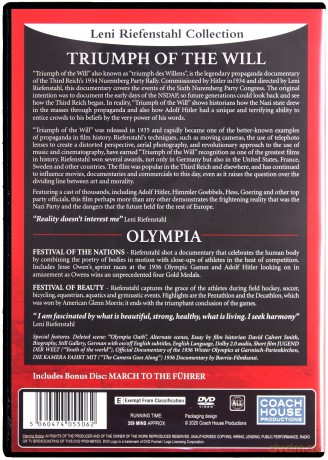 Triumph of the Will / Olympia (Triumf woli / Olimpiada, część I) [4DVD]