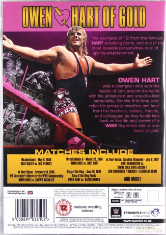 WWE: Owen - Hart of Gold [3DVD]