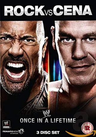WWE: Rock Vs Cena - Once in a Lifetime [3DVD]