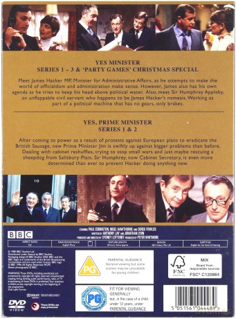 Yes Minister / Yes, Prime Minister: The Complete Collection (Tak, panie ministrze / Tak, panie premierze) [8DVD]